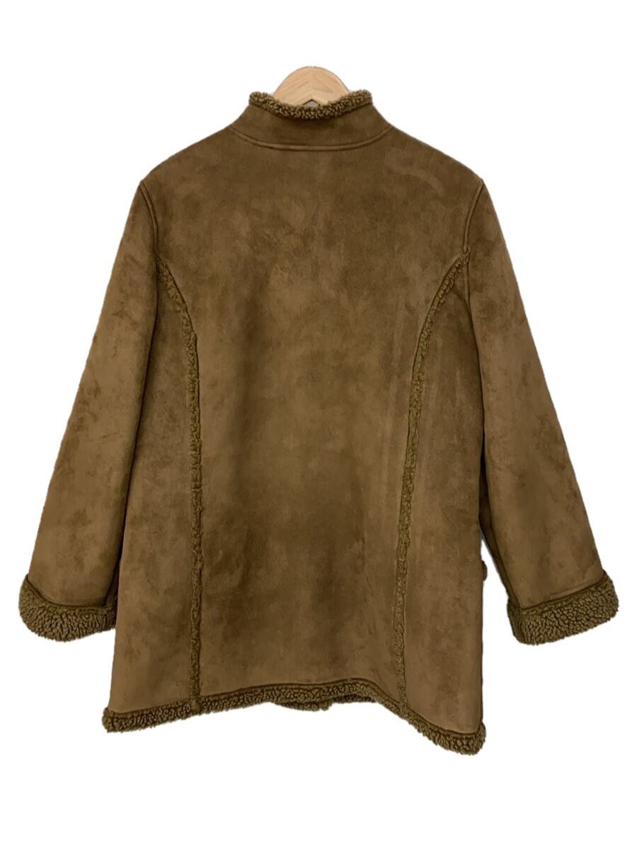 L.L.Bean Coat L Polyester Solid Brown - image 2