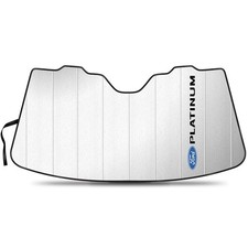 Ford F-150 Platinum Universal Fit Auto Windshield Sun Shade at Jumbo Size