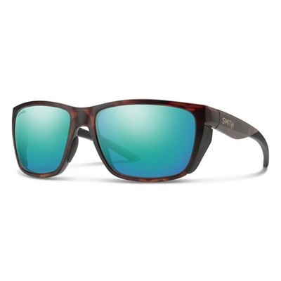 Smith Unisex Longfin Sunglasses Matte Tortoise | ChromaPop Polarized Opal Mirror