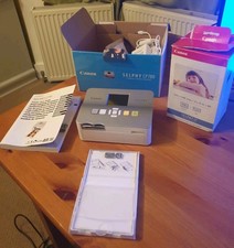 = Read Desc= Boxed Canon Selphy CP780 Photograph Printer With Ink Paper KP-108IN