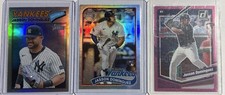 Topps Heritage 2023-2026 Jasson Domínguez RC- Silver Refractor/Pink Foil (x3)
