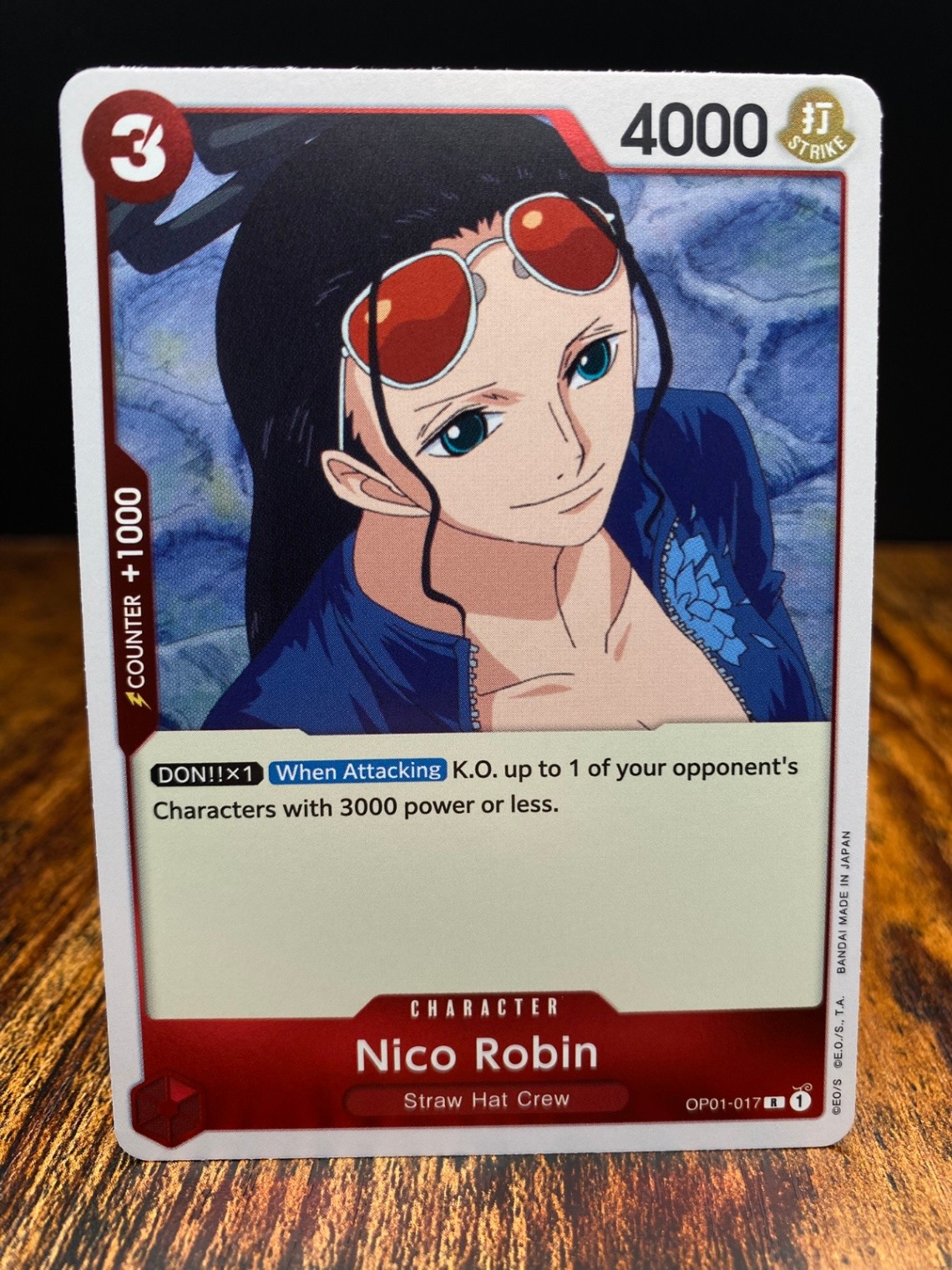 Nico Robin R Romance Dawn OP01-017 NM