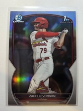 2023 Bowman Chrome 1st Refractor Zach Levenson BDC 149 Cardinals