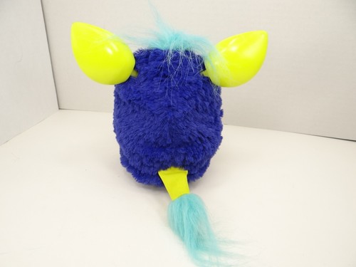Furby Starry Night Blue Yellow Light Up Interactive Plush 2012 Works See Video - Picture 3 of 7