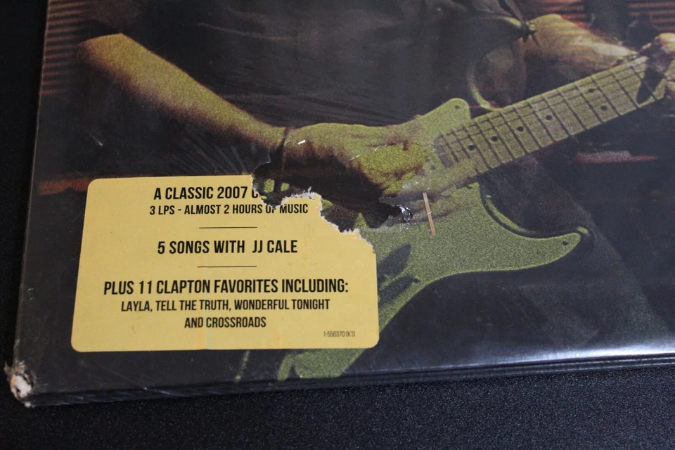 Live In San Diego, with Special Guest JJ Cale by Eric Clapton (3-Lp Set, 2016) - Image 4 of 4