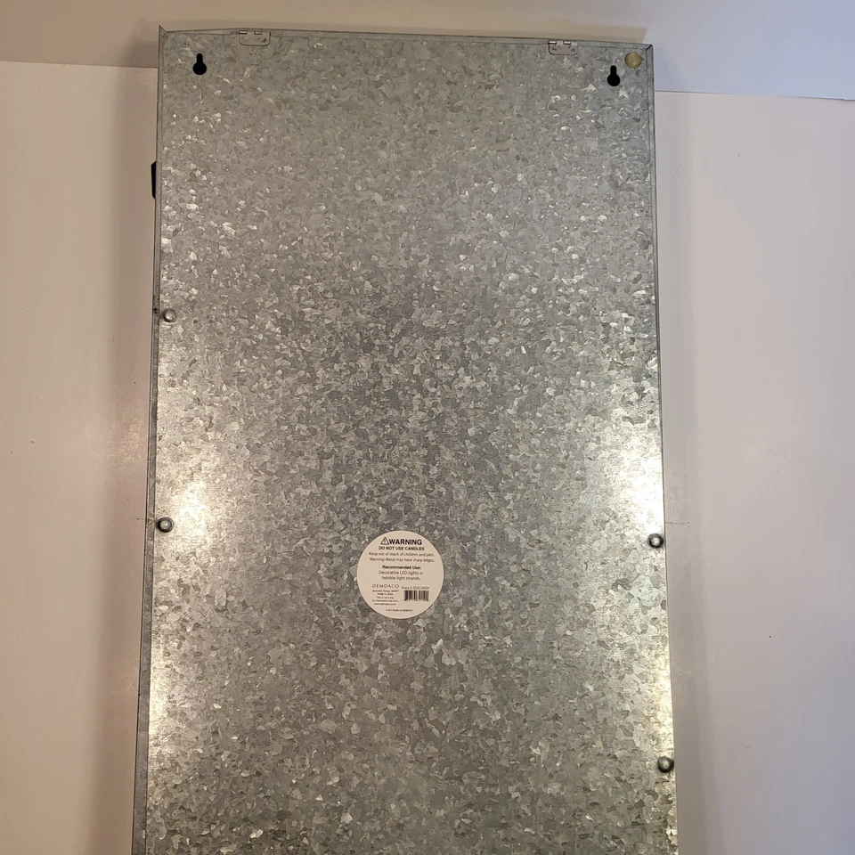 Arte de pared de metal Life is Beautiful bueno increíble esperanza brillante de Demdaco Studio. NUEVO Foto 4 de 4