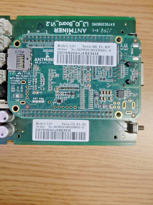 Bitmain Antminer Control Board for L3+, L3++, A3, D3 w/ Signal Cables - Tested