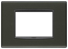 Placca Classic 3M Reflex antracite Eikon vimar 20653.42 placca economica eikon 