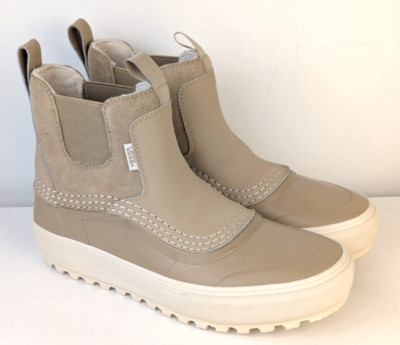 Men's 8.5 Women's 10 - Vans MTE Standard Mid Chelsea Waterproof Boots - Beige