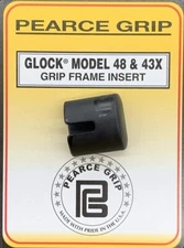 Glock, G43X / G48 Grip Plug, Pearce Grips, Grip Plug, Plug for Glock Grip  
