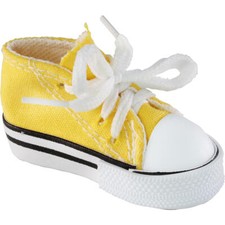 1 Mini Sneaker Foot Beak Chew Throw Parrot Parakeet Quaker Budgie Finch Cockatoo