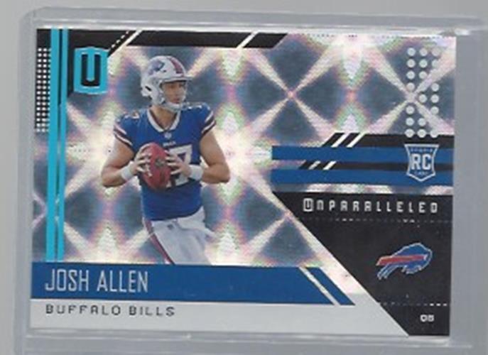 JOSH ALLEN 2018 PANINI UNPARALLELED GALACTIC SSP SUPER RARE