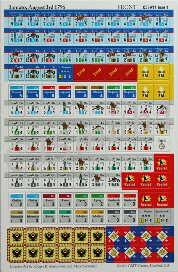 NEW, C3i #14, Triumph & Glory, w/ all inserts; Bonus: extra variant scenarios - Image 4 of 4