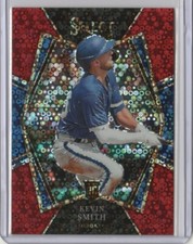 2022 Panini Select Kevin Smith Premier Level Red Disco Prizm Rookie RC Blue Jays