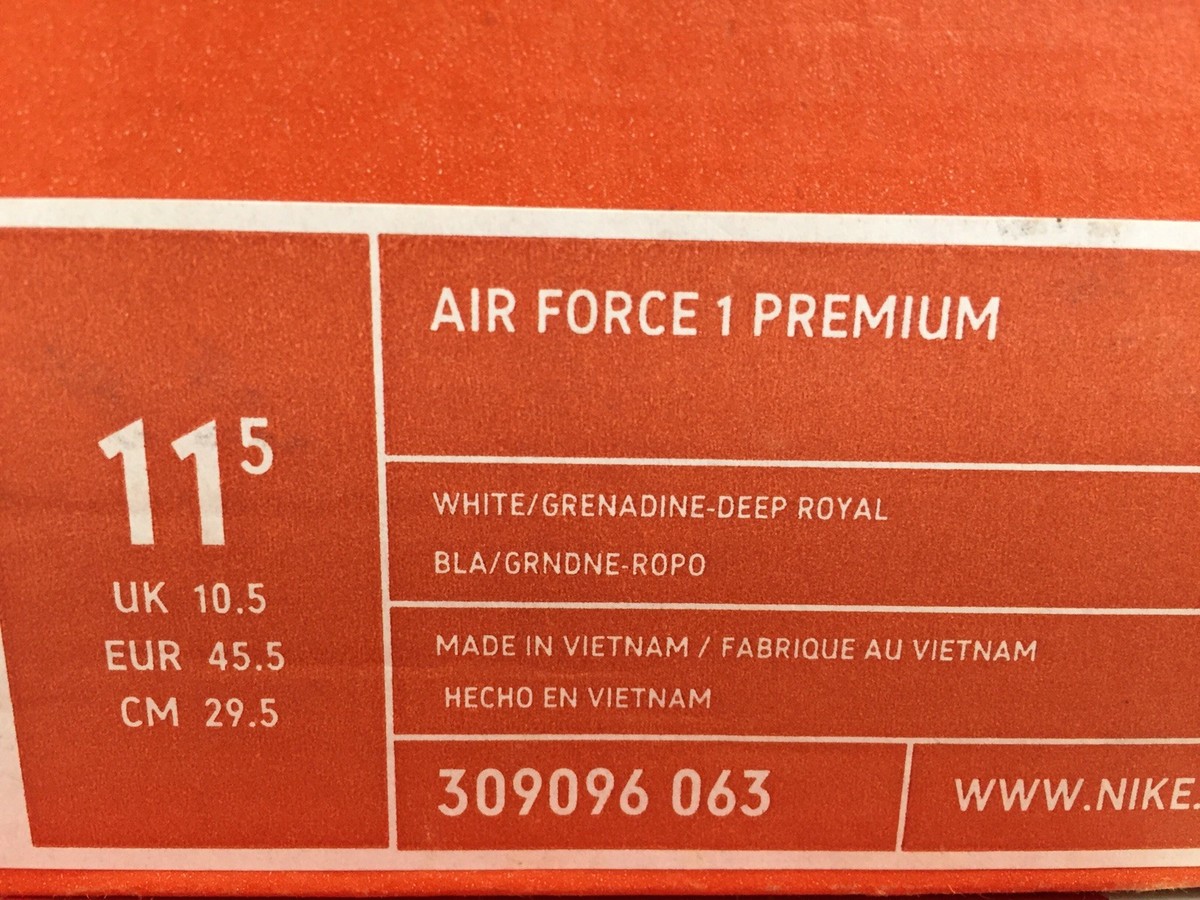 Nike Air Force 1 World Cup South Korea Men\'s Shoes White 309096-063 US Size 11 Amazon.com | Nike Mens Air Force 1 Low CU9225 100 Supreme  main image 2