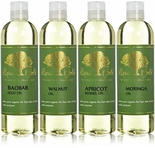 12 oz PREMIUM PURE NATURAL ORGANIC CARRIER OIL COLD PRESSED REFINED UNREFINED