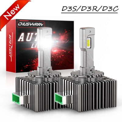 For Chevy Traverse 2019 2020 2021 D3S Headlight Bulb Kit High & Low Beam