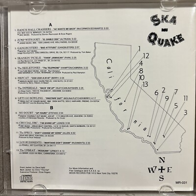 California Ska Quake - Various Artists Punk Rock Ska Music