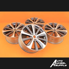 Subaru Legacy 2015-2019 Charcoal Machined 18 Inch Oem Set Of 4 Wheels Rims