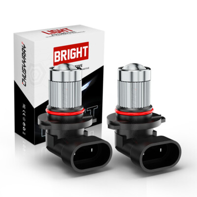 Chusyyray H10 LED Fog Light Bulbs – 6000K Super Bright 30W Pair, Fits 9145/9140/9005 & More