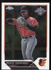 2023 Topps Pro Debut Maikol Hernandez PDC-84 Chrome | Baltimore Orioles