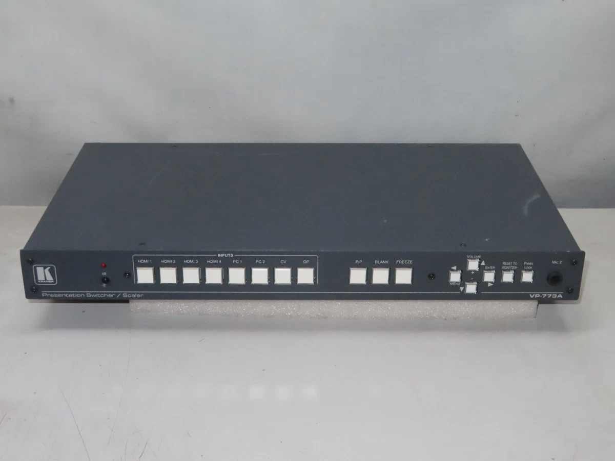 Convertisseur Scaler HDMI Kramer VP-792 - 4K, Ultra-faible Latence - Occasion