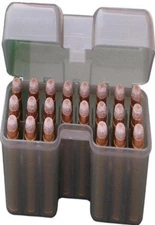 MTM 22 round Flip-Top Rifle Ammo Box 270 WSM to 300 WSM, 45-70