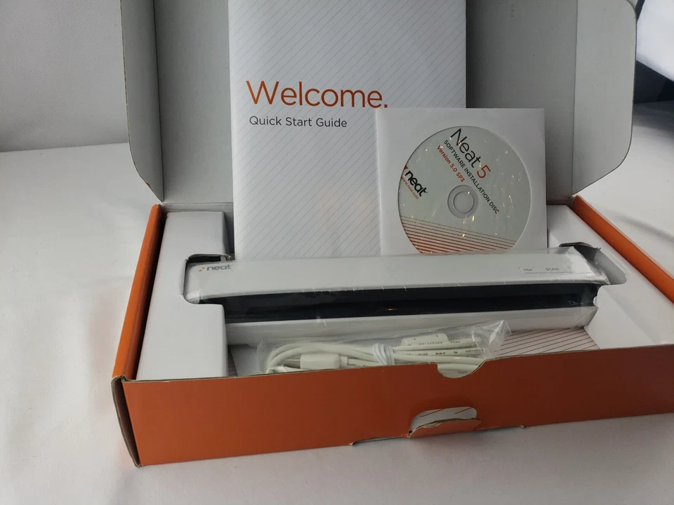 NeatReceipts Mobile Document Scanner and Digital Filing System. New/open Box - Image 3 of 4