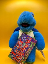 GRATEFUL DEAD BEAN BEAR - BY LIQUID BLUE - "LAZY LIGHTNING" BEAR - NWT - RARE