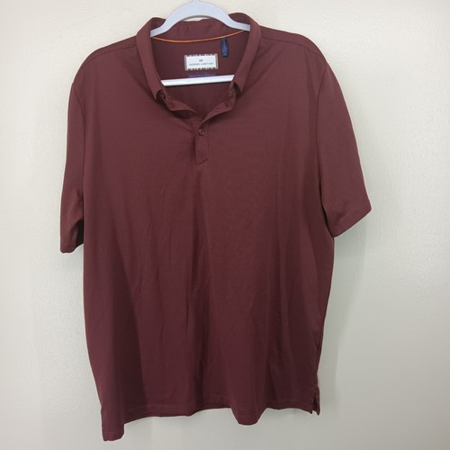 Modern Ambition "Delightfully Technical" Short Sleeve Polo Golf Shirt Mens XL