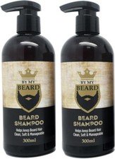 2 x By My Beard- Beard Shampoo Wash Men's Moustache Grooming Care Facial Hair