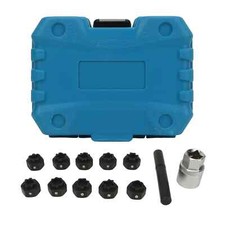 12Pcs Wheel Locking Nut Key Kit Portable For Mercedes Benz Car Repair