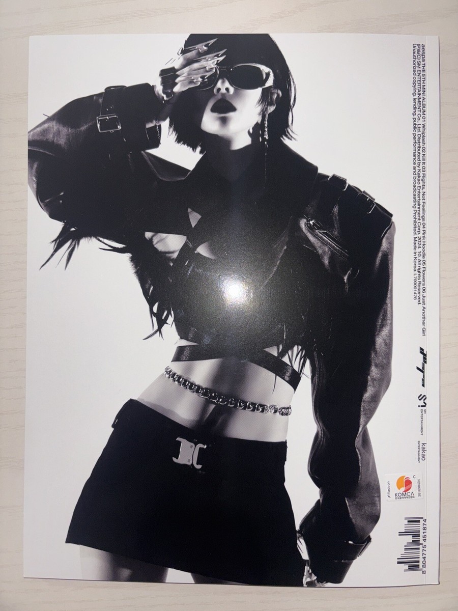 aespa [Whiplash] All Member Autographed Signed Album | eBay