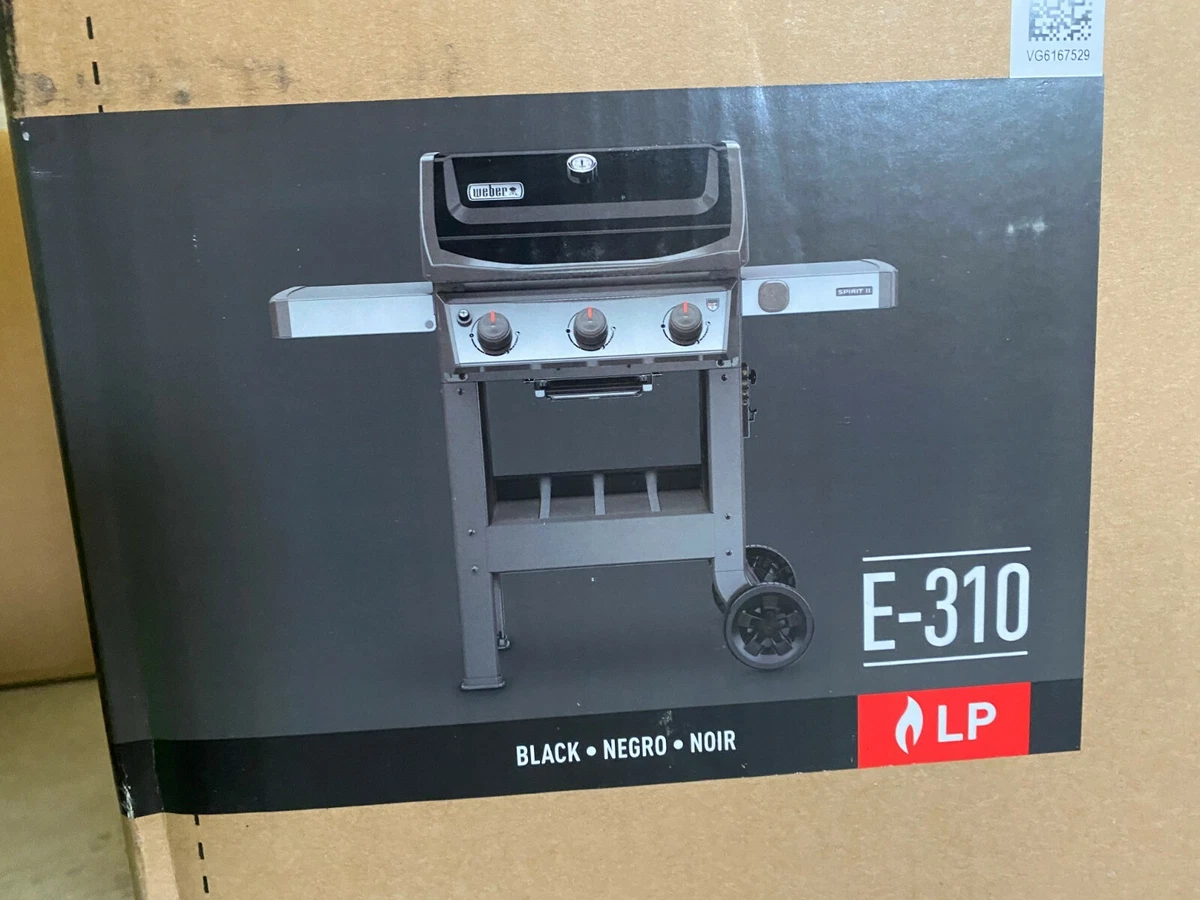 Weber Barbacoa De Gas Spirit Original E-310 Black