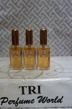Vintage LADY STETSON by Coty Cologne Lot of 3 x Spray .375 fl. oz.