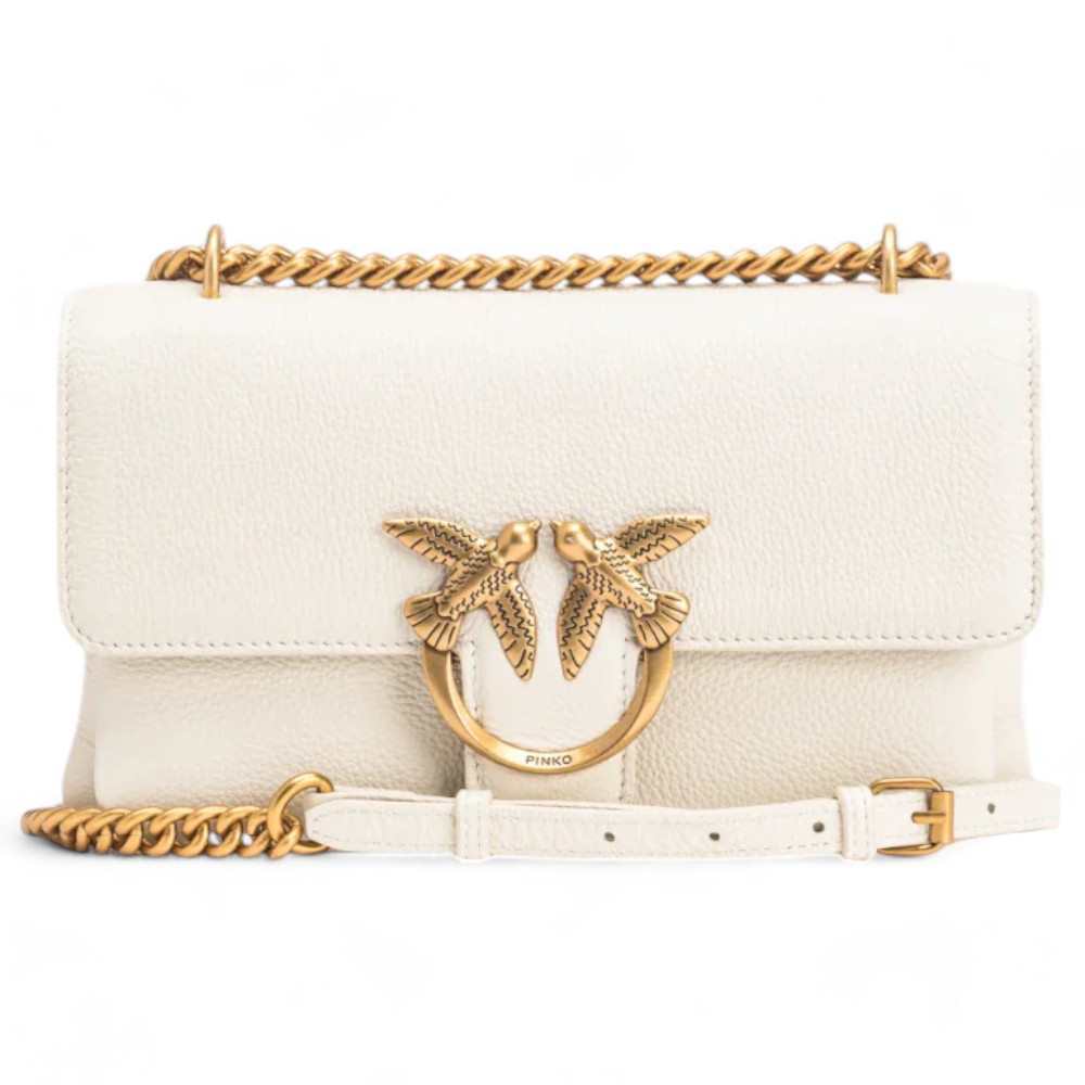 バッグ・カバンその他 Pinko Bags White Pinko women's leather hobo bag 101433a0qo White | Caposerio.com
