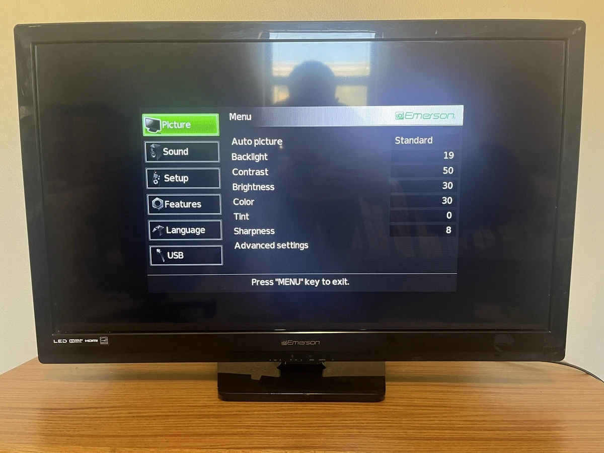 Emerson 32" 720P LED HD TV HDMI Tested Working Without Remote | eBay