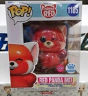 Funko POP Disney Pixar Turning Red: Red Panda Mei Flocked 1185 Shop Ex Protector