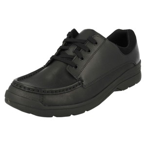 boys lace up school shoes