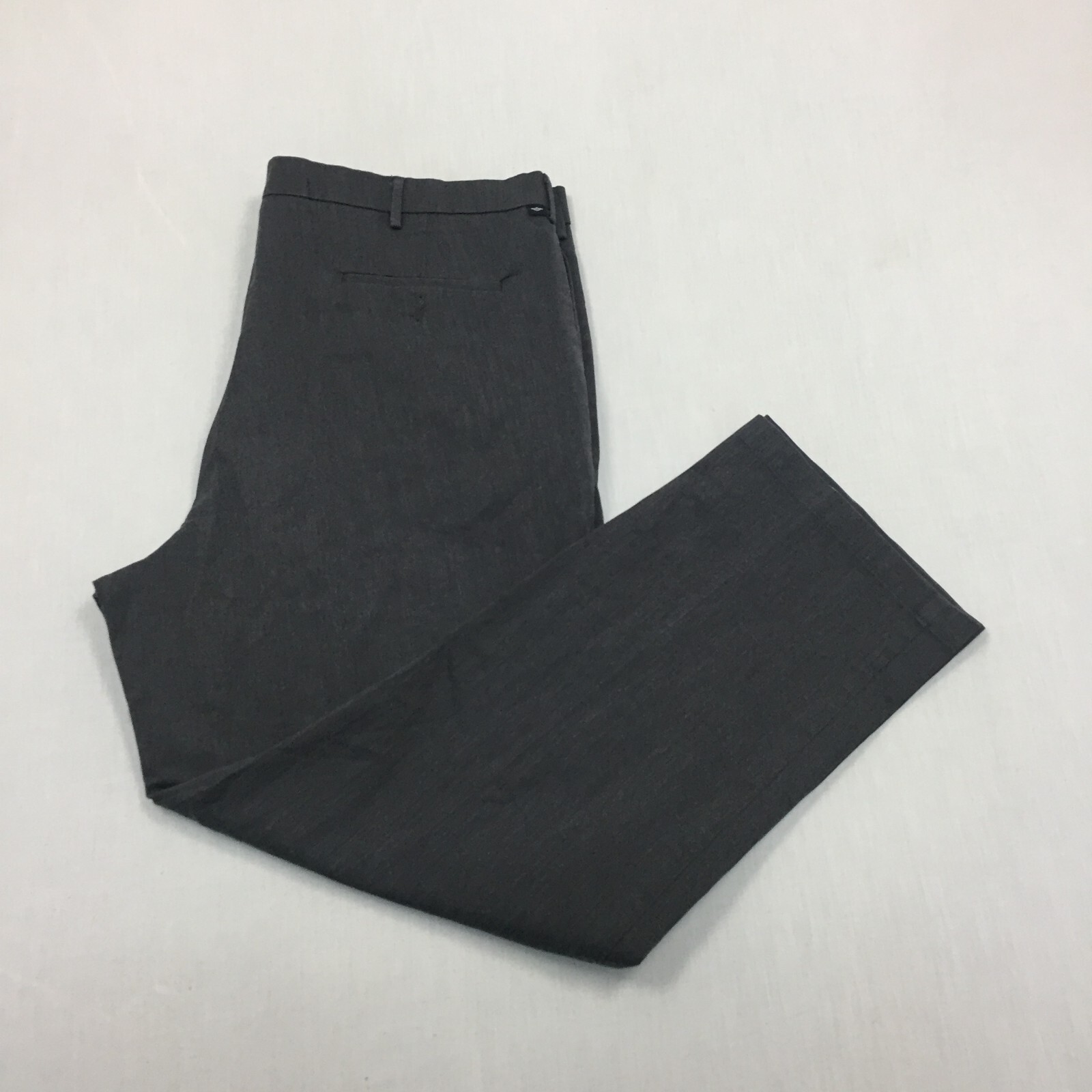 Dockers Chino Trousers Cotton Pants Relaxed Fit Mens Size 40W 30L Grey