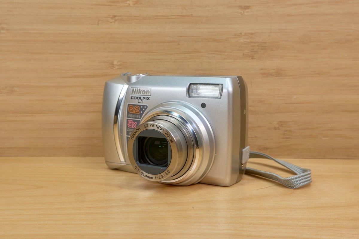 Nikon Coolpix L1 6.2MP Digital Camera, with 5x Optical Zoom