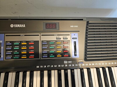 ポータトーン　YAMAHA Yamaha Portatone Mie 2xg Electronic Piano Keyboard Tested Working