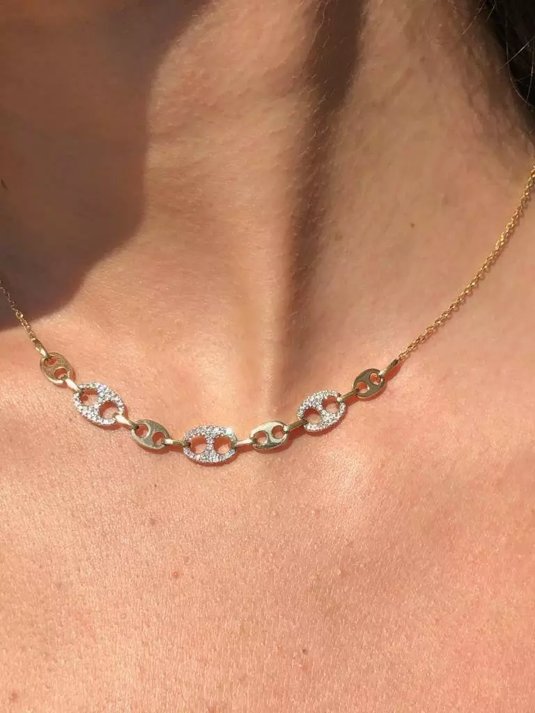 Gucci layered necklace deals