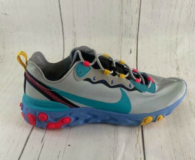 react element 55 wolf grey teal nebula
