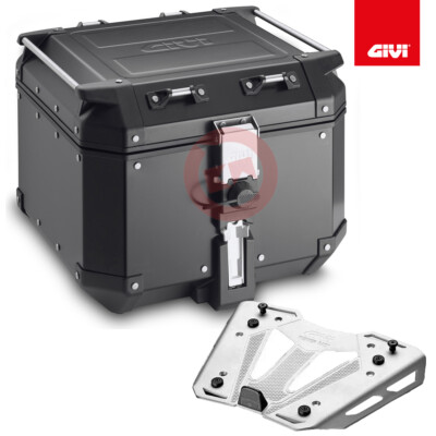 GIVI KOFFER OUTBACK OBKN42B PLATTE SRA6401 TRIUMPH TIGER 800/XC/XR 2011-2017