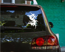 Sepultura Car Decal Vinyl Band Logo Glossy Bumper Sticker Nu Metal Heavy Soulfly