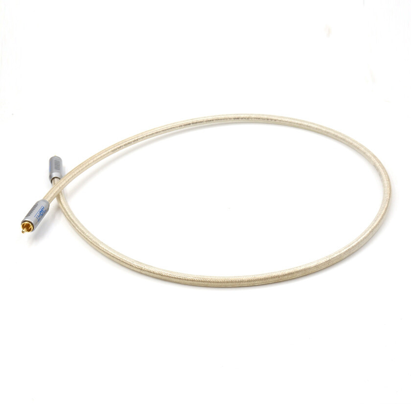 HI-End Silver Plated 75ohm Digital Audio RCA Cable HIFI Digital cable