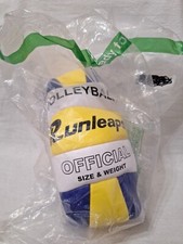 Runleaps Volleyball Official Size And Weight Tri Color Ball New