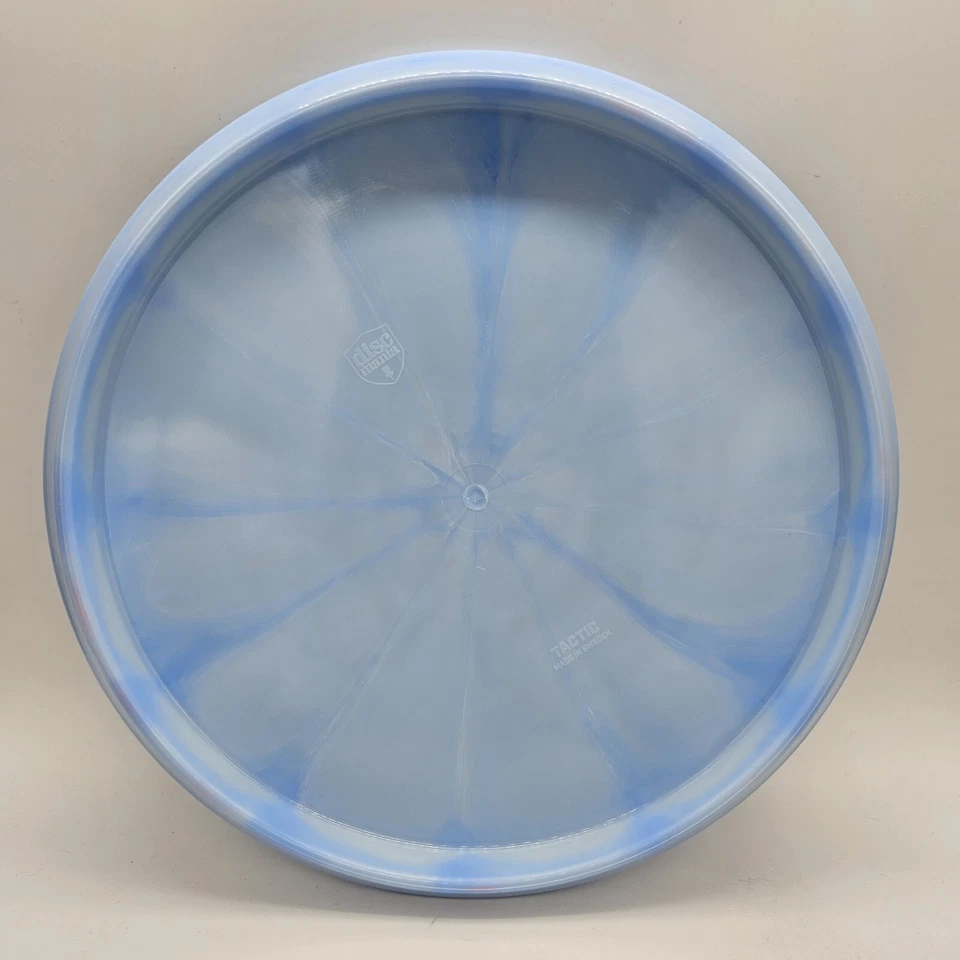 Discmania Razor Claw 2 Vapor Tactic LtBlue Swirl/Red Stamp 173g - Image 3 of 3