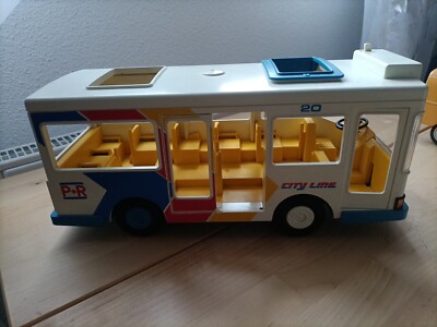 PLAYMOBIL SYSTEM 3468 Unidad Movil Television Internacional 1984 Geobra
